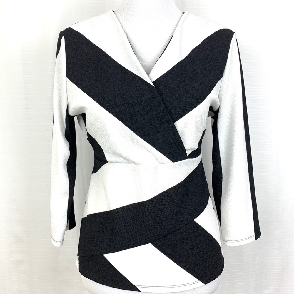 Chico’s Career Striped Top